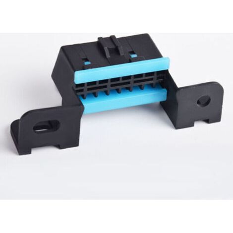 Connecteur femelle OBD 16 broches de remplacement pour voiture, adaptateur OBDII J1962, kit de boîtier de prise OBD 2 pour véhicules spécifiques (1/3)