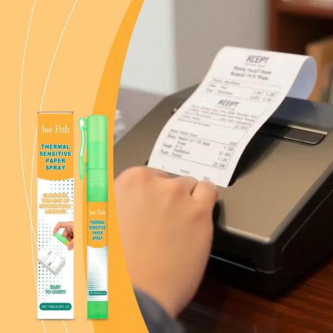 Thermal paper spray for correcting express delivery slips, convenient for home and office use, information covering spray -- 10ml -- BIEMMEDUE (1/5)