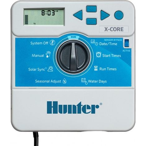 Programador de riego Hunter X-Core interior (1/2)