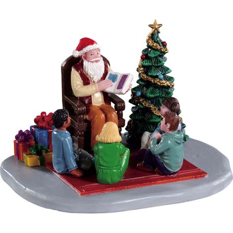 Lemax Babbo Natale Narra Storie - Storybook Santa - LEMAX - 93435 (1/5)