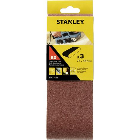 PIRANHA STANLEY STA33101 (X33101) 3 NASTRI 75X457 GR.80- STANLEY- 1,0 pz