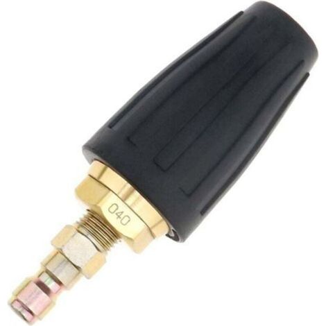 3000 PSI Pressure Washer Turbo Rotating Nozzle - Quick Connect - 040 (1/4)