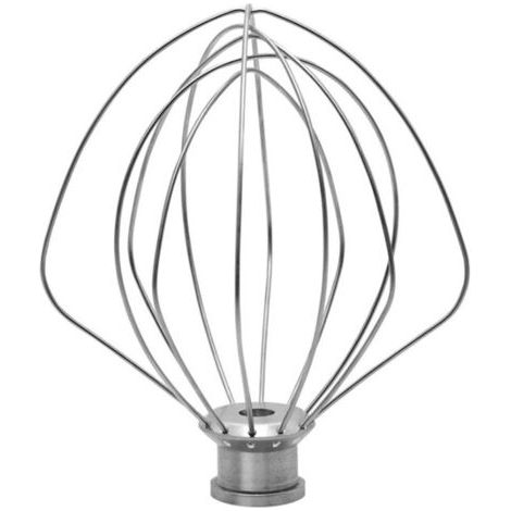 Sollbry K45WW Fouet à Fils en Acier Inoxydable Compatible avec Kitchen-Aid Mélangeur mélangeur à Crème aux œufs pour 4.5qt (1/5)