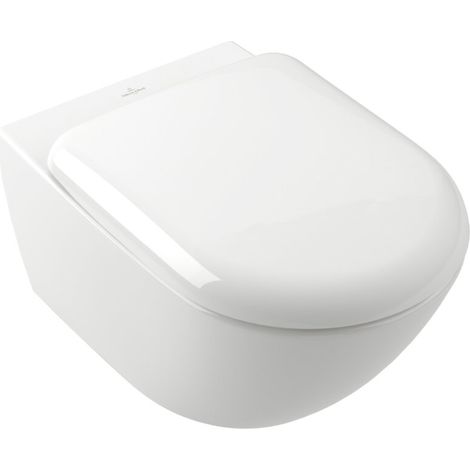 Villeroy & Boch Antao - Wand-WC, Rimless, CeramicPlus, TwistFlush, alpinweiß 4674T0R1