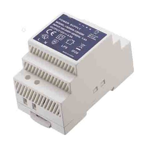 Alimentation pour rail DIN RS PRO, 12V 4.5A, 90 264V c.a., 54W ( Prix pour 1 )