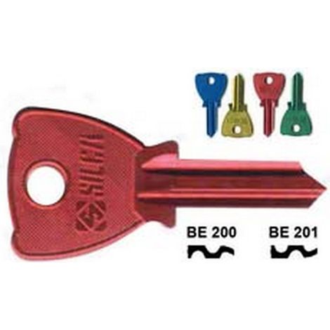 10PZ CHIAVI PER CILINDRI BETA 4 SPINE GRANDI - BE201U SX ultralite verdi