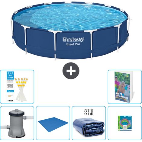Bestway Steel Pro Rund - 396x84 cm - 7-teilig S220