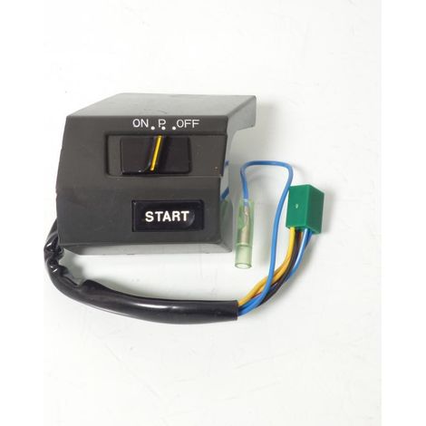 [JAMAIS UTILISE] Commodo droit origine pour Scooter Yamaha 50 Ch Beluga 1988 à (1/2)