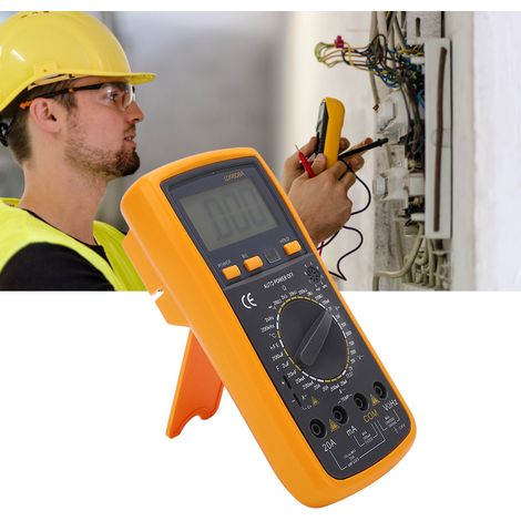 Multimètre numérique LD9808A : testeur de température haute précision, détecteur de fil de feu, multimètre professionnel multifonctionnel (1/5)