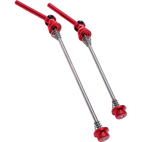 Satz mit 2 universellen TC4 Ti Schnellspannachsen für Radnaben, Ersatzteile für Rennräder und Mountainbikes (1/5)