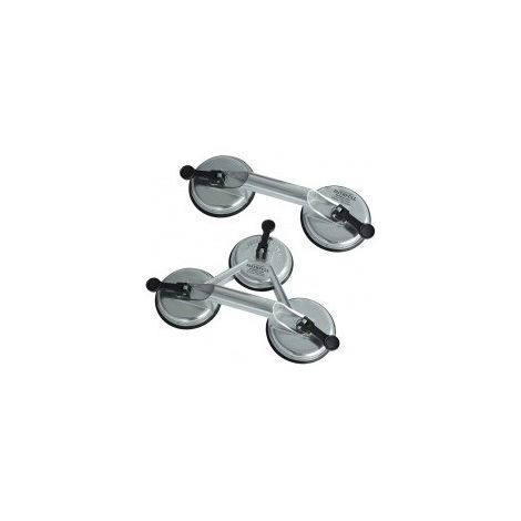 Ventouse Aluminium 3 Tetes 150kgfaisucpad3p