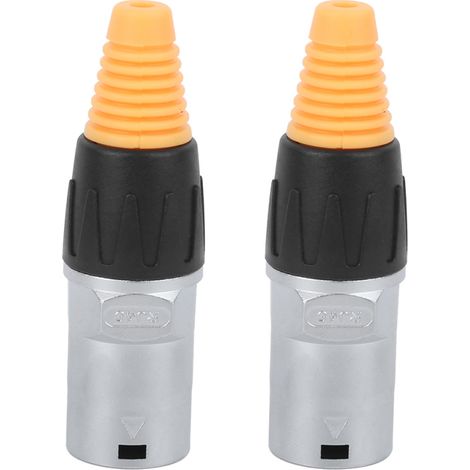 Lot de 2 fiches étanches YTRJ45, matériau isolant ignifugé, connecteur ELRJWA (1/5)