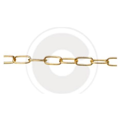 ChaA ne gA noise 25 mtl en acier rond laiton plaquA gr 14 Corde de 2,2 mm