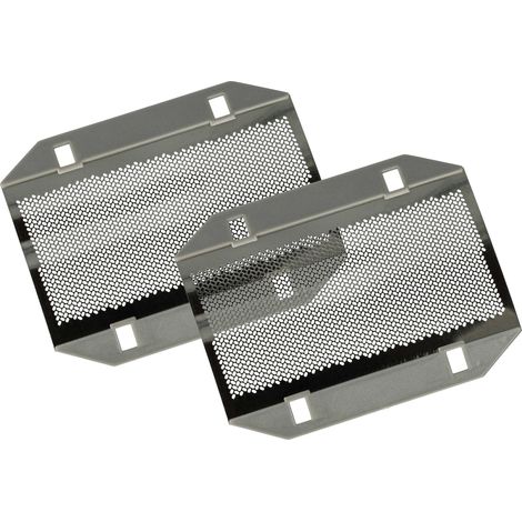 vhbw 2x Scherblatt kompatibel mit Panasonic ES809, ES813, ES800H, ES824, ES841, ES815, ES819, ES461, ES800, ES386 Rasierer Silber