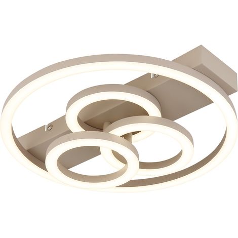 Lampe de plafond unique Darryl brun sable - 48040-40SA (1/3)