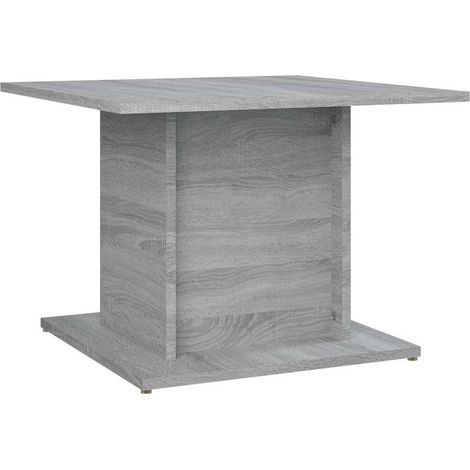 Maison Exclusive - Couchtisch Grau Sonoma 55,5x55,5x40 cm Holzwer (1/5)