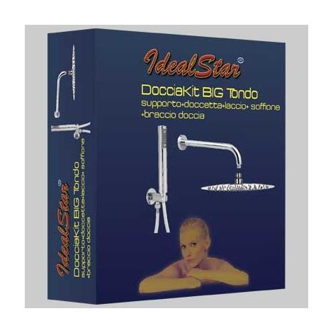 SET DOCCIA CROMO TONDO - dm 250