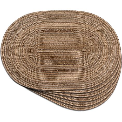 Simple dining mat, heat-insulating and waterproof restaurant table mat, household cup mat, bowl and plate mat, heat-resistant pot ma (1/5)