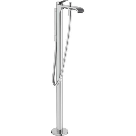 Hansgrohe Vivenis - Miscelatore a pavimento per vasca da bagno, con accessori, cromo 75445000 (1/4)
