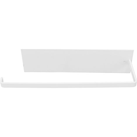 Eleganter, schlichter, langlebiger, selbstklebender Papierhandtuchrollenhalter für Küchen- und Badezimmerschränke, weiß (1/5)