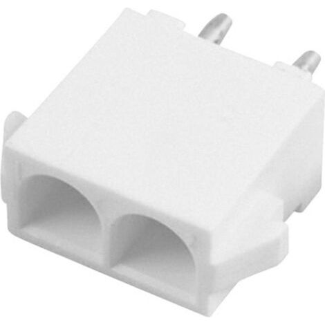 TE Connectivity Boîtier mâle (platine) série Universal-MATE-N-LOK Nbr total de pôles 2 Pas: 6.35 mm 350786-1 1 pc(s) D11699 (1/5)