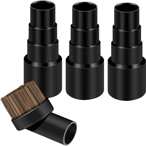 4 Pièces Adaptateurs Tuyau Aspirateur, Adaptateurs Connecteur Embout de Tuyau Aspirateur pour Aspirateurs d'atelier Universel pour par exemple : Bosch, Makita, Kärcher (1/5)