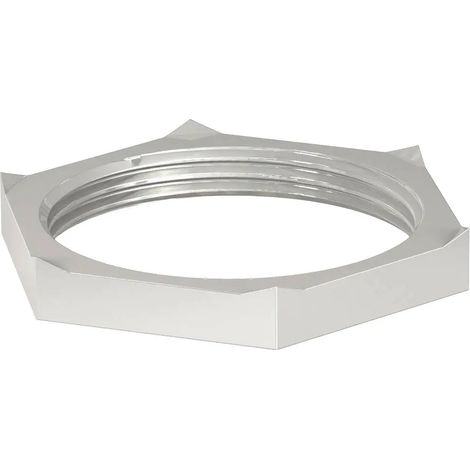 [NEUWERTIG] B-Ware Obo Bettermann Gegenmutter Kontermutter Metall Natur M32 X 1.5 50 Stück
