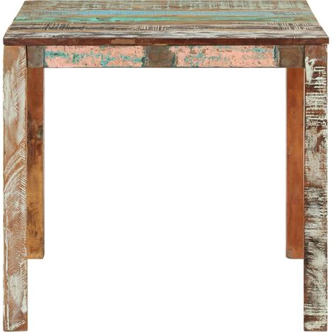 Maison Exclusive - Esstisch 82x80x76 cm Altholz Massiv (1/5)