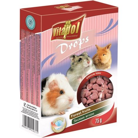 Vitapol  Gocce per roditori  75 g - Frutti di bosco