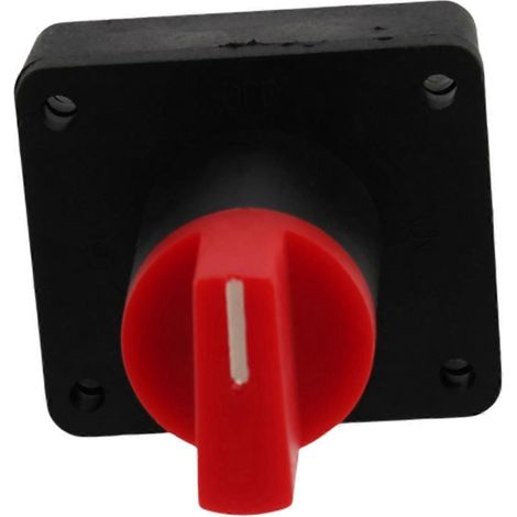 Deux interrupteurs de déconnexion de batterie 12V 300A, isolateurs rotatifs, adaptés aux camping-cars, bateaux, voitures, camions, yachts, etc. (1/5)