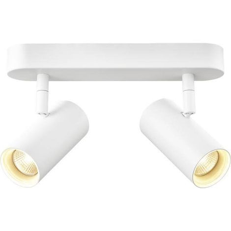 Spot monté en surface Noblo blanc 2 lumières 2700K - 1008716