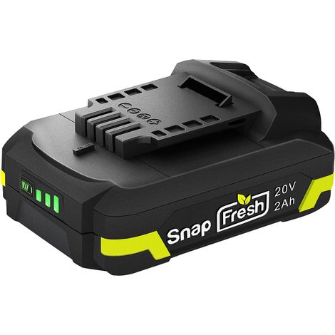 Batterie au 20V 2,0 Ah Uniquement Disponible pour Les Outils à Batterie 20 V,Batterie Longue Durée, Supporte la Charge Rapide (BBT-DC20A) (1/5)