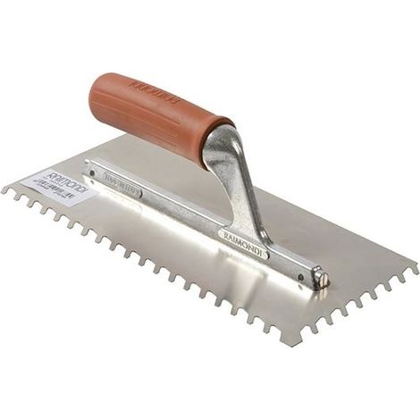 Raimondi spatola cm. 28x13 dente inclinato 6 mm