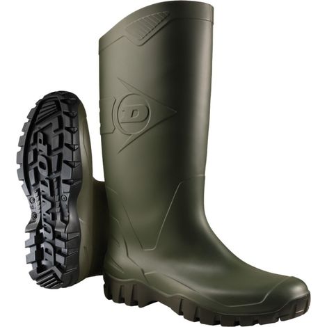 DUNLOP Gummistiefel Dane PVC Gr. 46 grün K680011