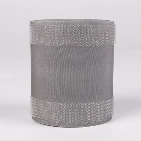 Gaine de câbles moquette avec Velcro noir - Organisation des fils au sol - Pour maison, bureau et espaces commerciaux - 3 mètres gris (1/5)