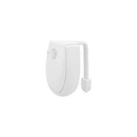 Veilleuse LED pour toilettes, RGB, 3 Modes d'éclairage, haute sensibilité, économie d'énergie, lampe suspendue pour bol, salle de bain (1/5)