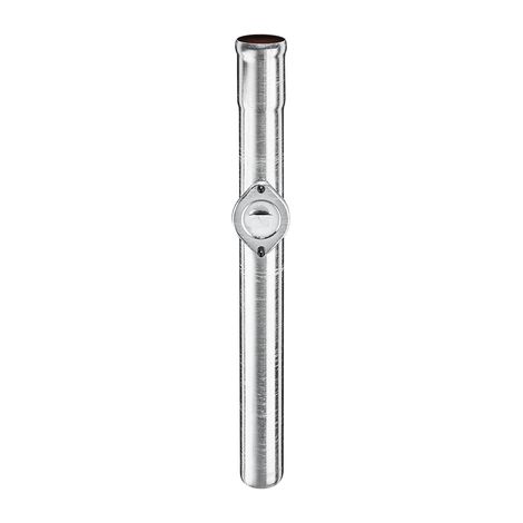 GRÖMO® Verzinktes Standrohr ø70/1000 mit Deckel geschlitzt, 97645 (1/2)