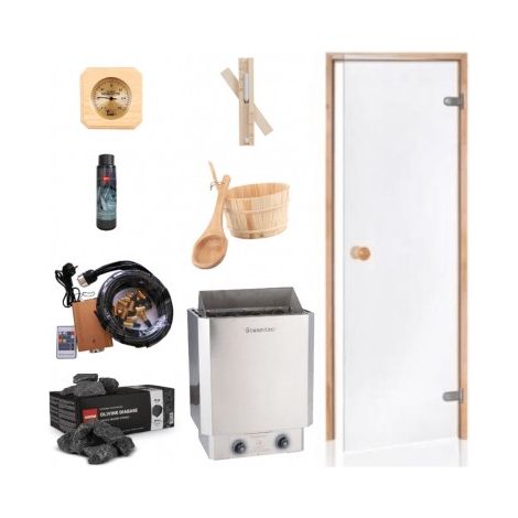 Komplettes Sauna-Set (Hausgebrauch) zum Zusammenstellen 2 (1/5)