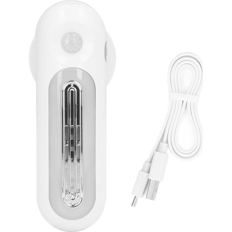 Déodorisant Intelligent pour Réfrigérateur avec Détection Automatique, Lampe Douce, Rechargeable USB, Blanc - 5V 120mA (1/5)