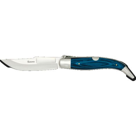 Couteau classique Martinez Albainox teja madera azul 6,5 cm