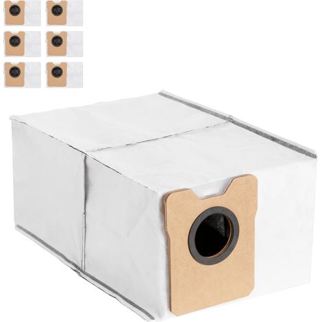 Adatto per robot spazzatrici Angkor Eufy C20 Omni/C10, 6 grandi sacchetti raccoglipolvere