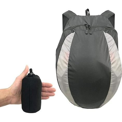 Faltbarer Helmrucksack 28L für Motorradhelm Sporthalle Camping Wandern (1/5)