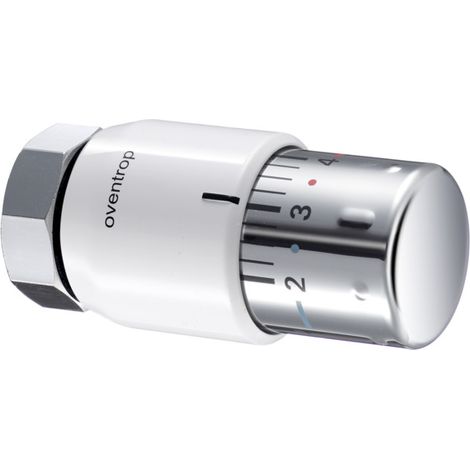 Oventrop Uni Thermostat 1012066 7-28 °C, mit Nullstellung, weiß (1/4)