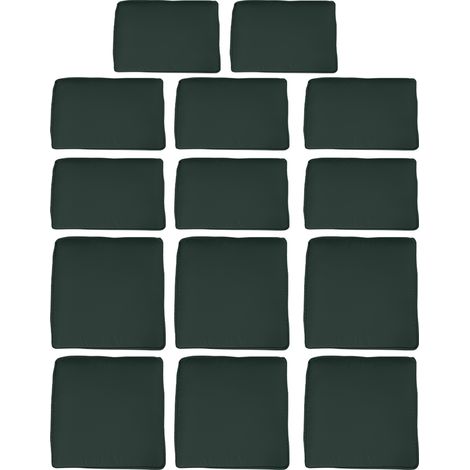 Garden Rattan Sofa Cushion Polyester Cover Replacement Outdoor No Cushion Included, Grayish Green (1/5)