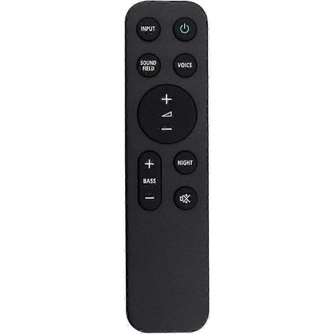 Télécommande compatible et parfaitement adaptée, remplaçant la télécommande RMT-AH513U. Compatible avec les barres de son et systèmes audio-vidéo SONY HT-SC40, HT-SD40, HT-S400 et SA-S400. (1/5)