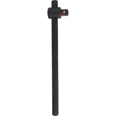 Barre de Disjoncteur de clé à Douille, Poignée en T en Acier Robuste avec Barre Coulissante, pour L'entretien des Véhicules, Fabrication de Bricolage (Tige coulissante de 1/2 (1/5)