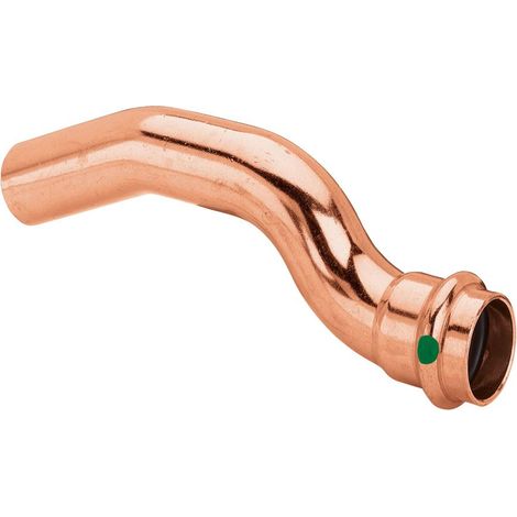 Sorpasso Profipress MF D.22 con SC‑Contur, rame, estremità maschio, estremità a pressare femmina 322328 (1/3)