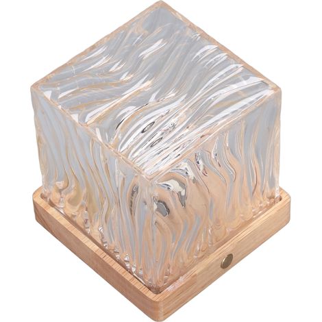 Projecteur de lumière à vagues océaniques, 16 couleurs dégradées, télécommande tactile, veilleuse silencieuse pour chambre, bar ou restaurant (1/5)