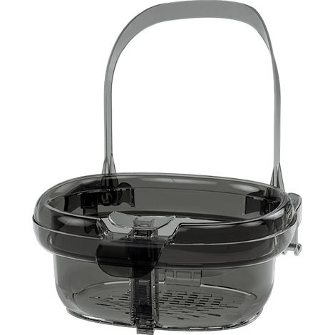 Panier Filtre Évier Cuisine Suspendu avec Bouton Poussoir, Passoire Égouttoir pour Restes Alimentaires et Légumes, Accessoire de Rangement et Nettoyage-x