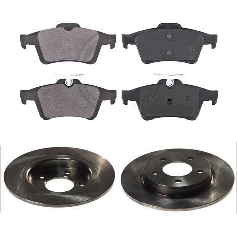 KIT FRENI POSTERIORI compatibile con MAZDA 5 (CR19,CW) - DISCHI + PASTIGLIE OEM: FDB1931, FDB1675 / 17639 , 17675 /SOSTITUZIONE DIRETTA/BASSA POLVERE/SILENZIOSO